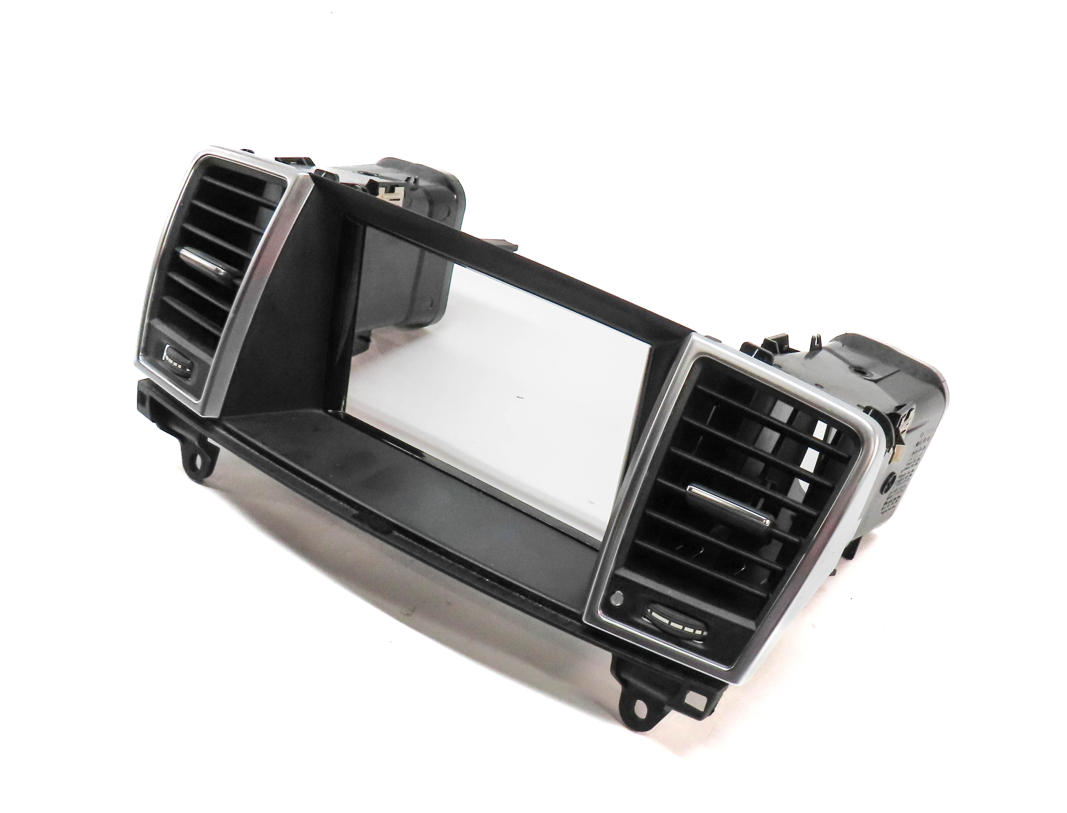 15 MB ML350 W166 FRONT CENTER DASH SCREEN TRIM HEAT AIR AC DUAL VENT (Black) — exact item pictured